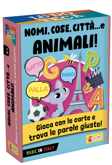 Ludoteca Le Carte Dei Bambini Nomi, Cose, Citta'¿ E Animali