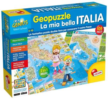 I'M A Genius Geopuzzle La Mia Bella Italia