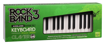 MAD CATZ X360 Wrlss Keyboard Rock Band 3