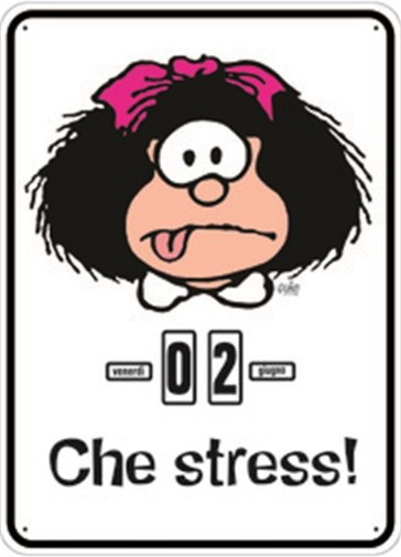 MAFALDA CHE STRESS! - Calendario Perpetuo