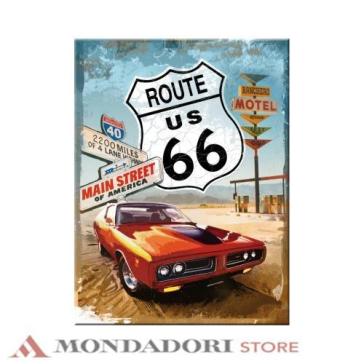 MAGNET ROUTE 66 RED CAR