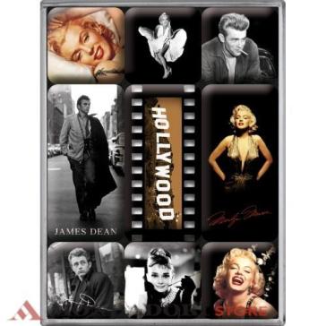 MAGNET SET (9pz) HOLLYWOOD