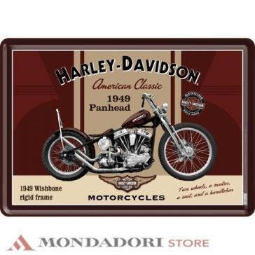 METAL CARD HARLEY DAVIDSON PANHEAD