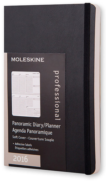 Moleskine 2016 12M Planner Panoramic Planner