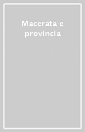 Macerata e provincia