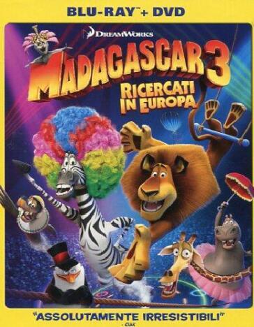 Madagascar 3 - Ricercati In Europa (Blu Ray+Dvd) - Eric Darnell - Tom McGrath - Conrad Vernon