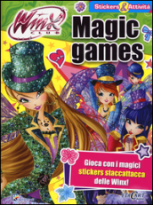 Magic games. Winx club. Con adesivi. Con aggiornamento online