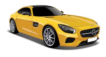 Maisto - Mercedes Benz Sls Amg Roadster 1:24 (Giallo)