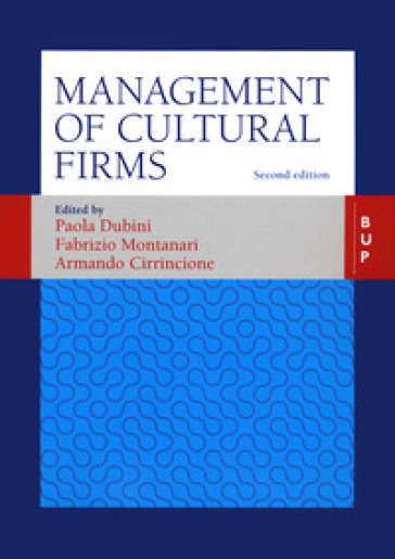 Management of cultural firms