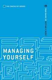 Managing Yourself