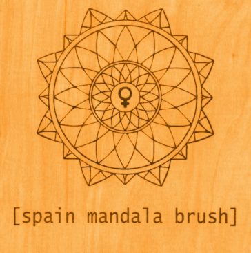 Mandala brush - Spain