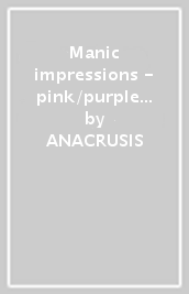 Manic impressions - pink/purple marbled