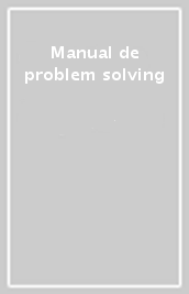 Manual de problem solving