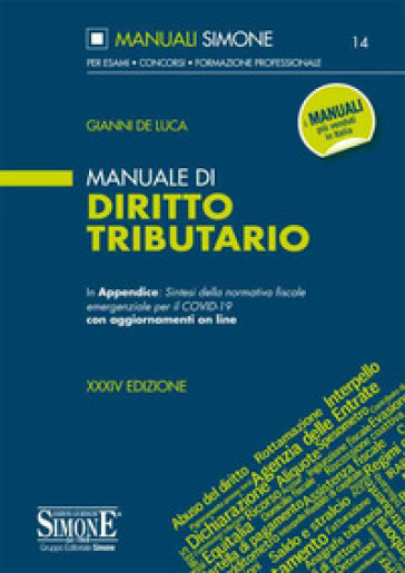 Manuale di diritto tributario - Gianni De Luca