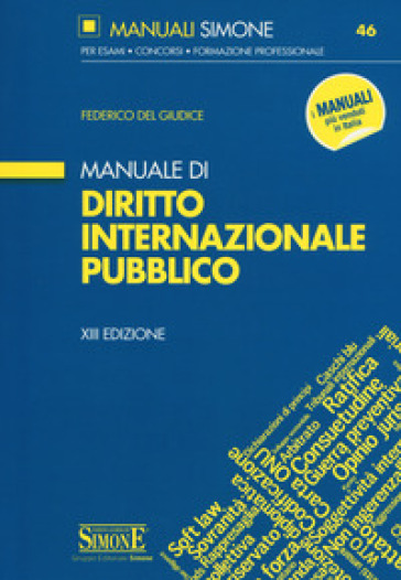 Manuale di diritto internazionale pubblico - Federico Del Giudice