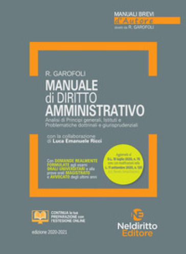 Manuale di diritto amministrativo - Roberto Garofoli - Giulia Ferrari