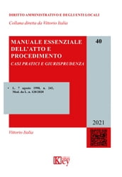 Manuale essenziale dell atto e procedimento