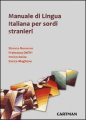 Manuale di lingua italiana per sordi stranieri