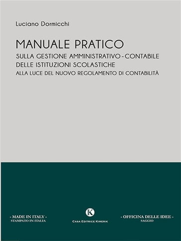 Manuale pratico sulla gestione amministrativo - Luciano Dormicchi