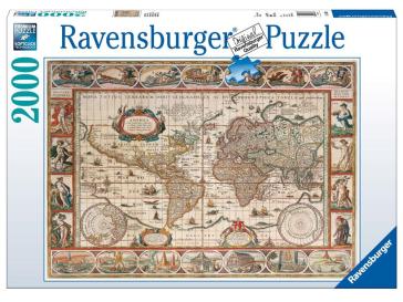 Mappamondo 1650 - Puzzle 2000 pz.