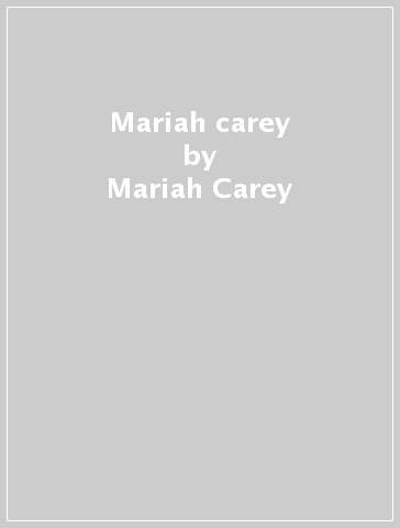 Mariah carey - Mariah Carey