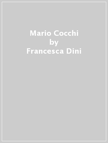 Mario Cocchi - Francesca Dini