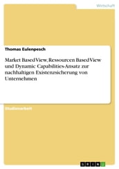 Market Based View, Ressourcen Based View und Dynamic Capabilities-Ansatz zur nachhaltigen Existenzsicherung von Unternehmen