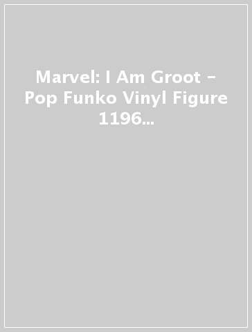Marvel: I Am Groot - Pop Funko Vinyl Figure 1196 Groot W/Cheese Puffs 9Cm