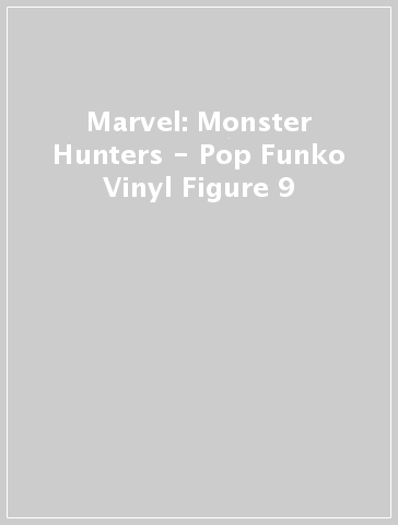 Marvel: Monster Hunters - Pop Funko Vinyl Figure 9