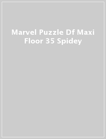 Marvel Puzzle Df Maxi Floor 35 Spidey