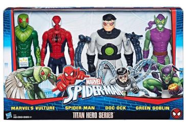 Marvel Spiderman Set di 4 personaggi