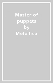 Master of puppets