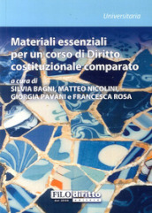 Materiali essenziali per un corso di diritto costituzionale comparato