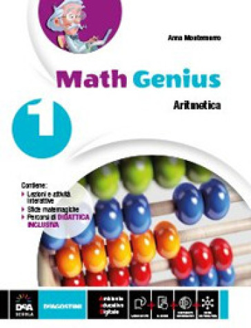 Math genius. Aritmetica-Geometria-Palestra delle competenze. Per la Scuola media. Con e-book. Con espansione online. Vol. 3 - Anna Montemurro