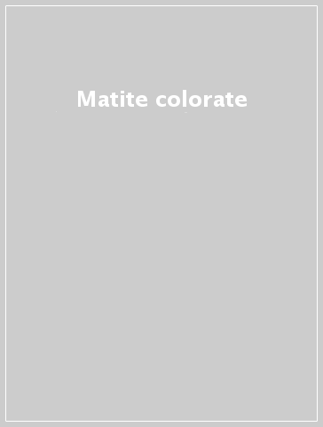 Matite colorate