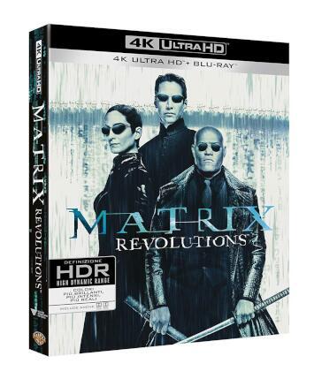 Matrix Revolutions (Blu-Ray 4K Ultra HD+Blu-Ray) - Andy Wachowski - Larry Wachowski