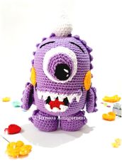 Mau, The Monster Crochet Pattern