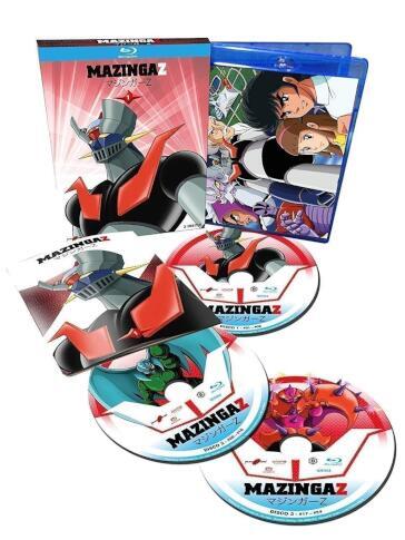 Mazinga Z #01 (3 Blu-Ray) - Tomoharu Katsumata - Fusahiro Nagaki - Nobuo Onuki - Yugo Serikawa