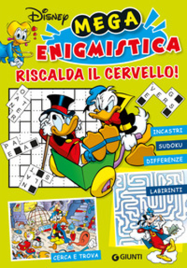 Mega enigmistica Disney. Riscalda il cervello! Ediz. a colori