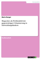 Megacities als Problemfeld der gegenwärtigen Urbanisierung in Entwicklungsländern