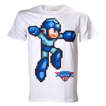 Megaman - White Character (T-Shirt Uomo S)