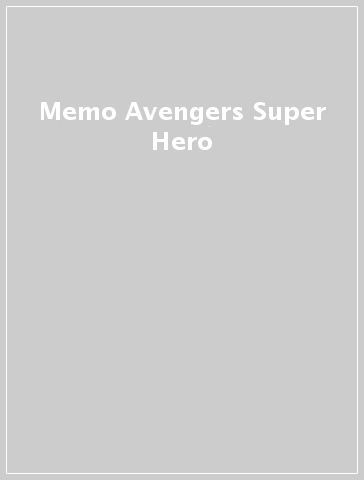 Memo Avengers Super Hero