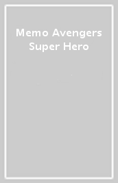 Memo Avengers Super Hero