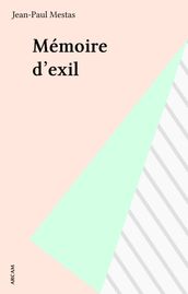 Mémoire d exil