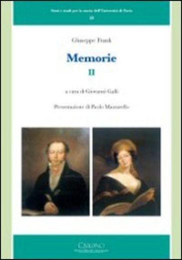 Memorie. 2. - Giuseppe Frank