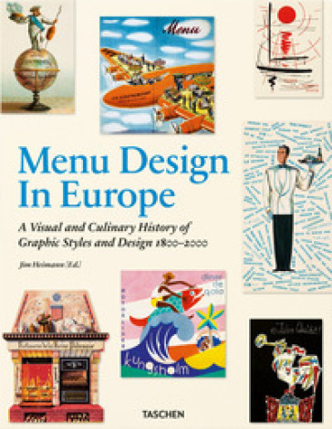 Menu design in Europe. Ediz. inglese, francese e tedesca - Steven Heller