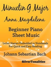 Menuet in G Major Bwv 116 Anna Magdalena Beginner Piano Sheet Music