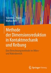 Methode der Dimensionsreduktion in Kontaktmechanik und Reibung