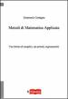 Metodi di matematica applicata. Una lettura di semplici, ma potenti, ragionamenti