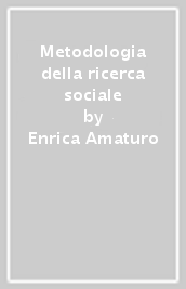 Metodologia della ricerca sociale